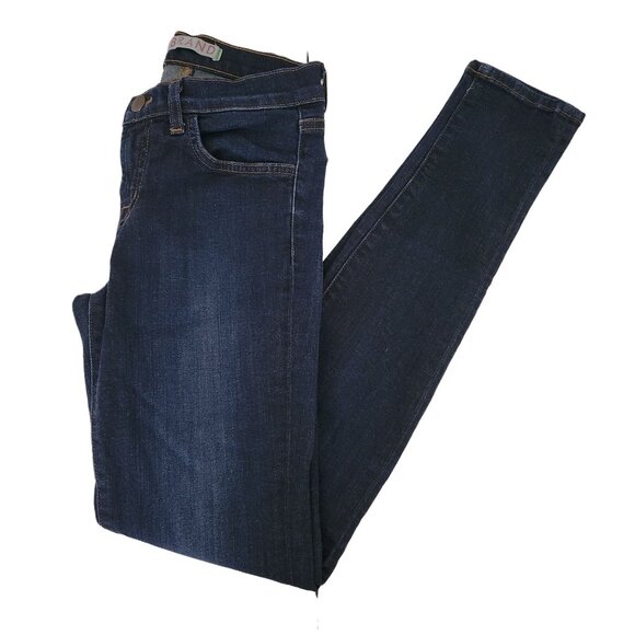 J Brand Palisade Jeans Womens Size 25 Skinny Low Rise Dark Wash Denim Pants - Picture 1 of 7